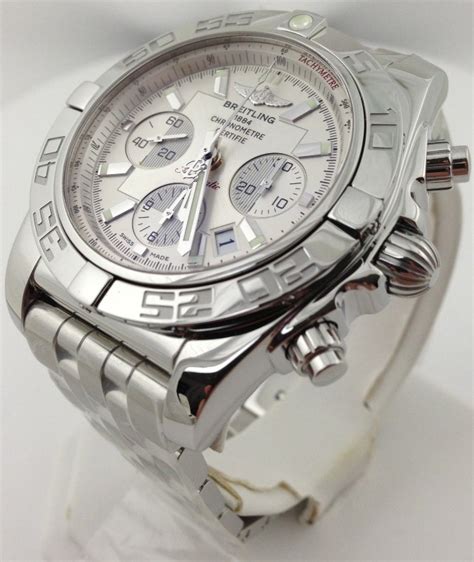 breitling chronographe certifie chronometre|breitling 1884 ab0110.